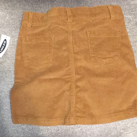 NWT Old Navy Girls Tan Corduroy Skirt - Picture 2 of 4